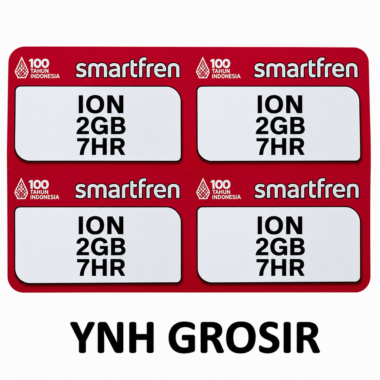 Voucher smart ION 2GB 7HR